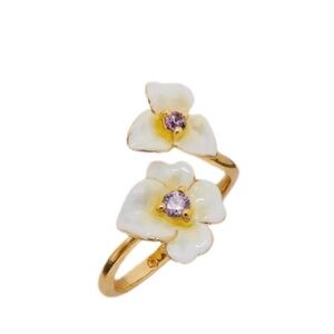 Kate Spade PRECIOUS‎ PANSY RING NWT